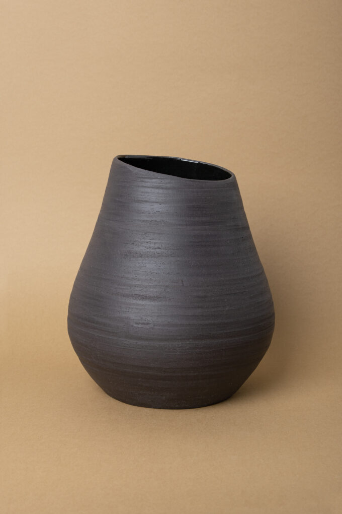 Wazon Czarny Mat - obrazek 2
